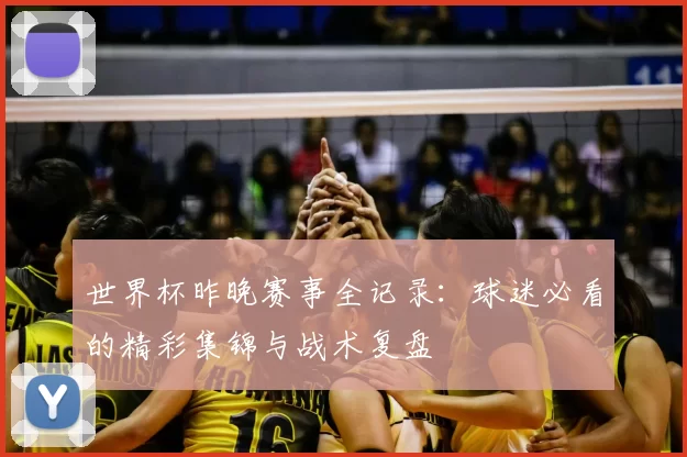 世界杯昨晚赛事全记录:球迷必看的精彩集锦与战术复盘