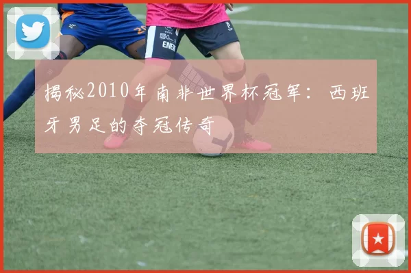 揭秘2010年南非世界杯冠军：西班牙男足的夺冠传奇