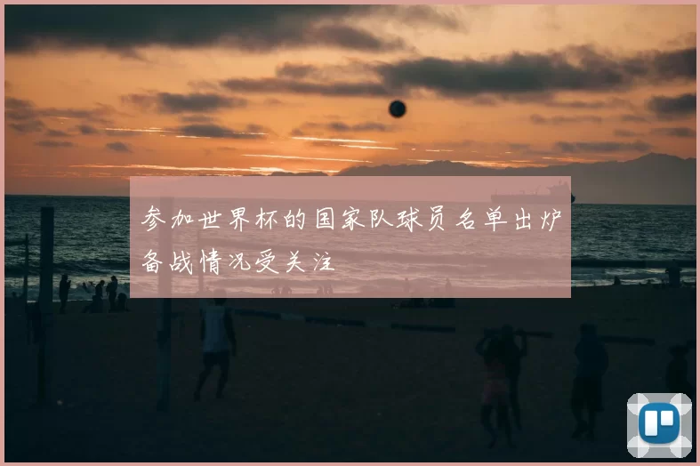 参加世界杯的国家队球员名单出炉备战情况受关注