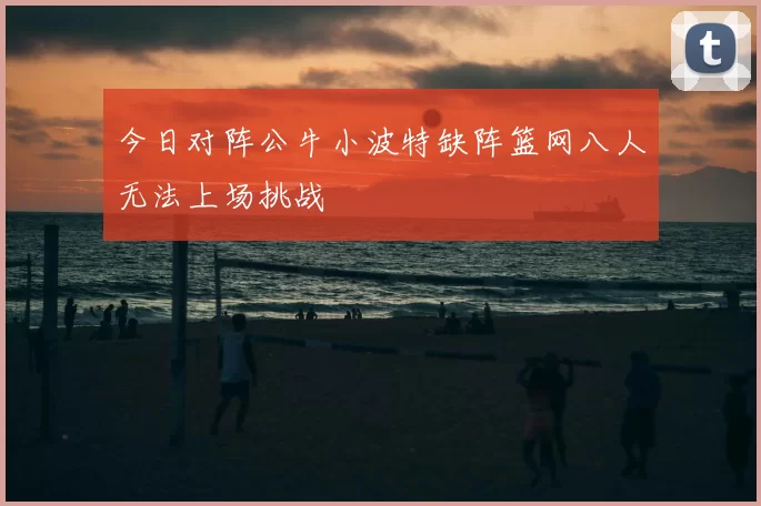 今日对阵公牛小波特缺阵篮网八人无法上场挑战